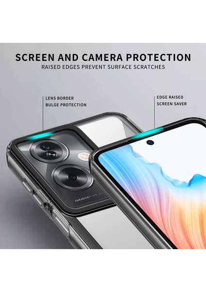 Oppo A79 5g Global/a2 5g Için Akrilik+Tpu Kılıf (Yurt Dışından) modelleri