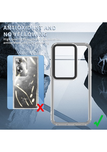 Oppo A79 5g Global/a2 5g Için Akrilik+Tpu Kılıf (Yurt Dışından) fırsatları