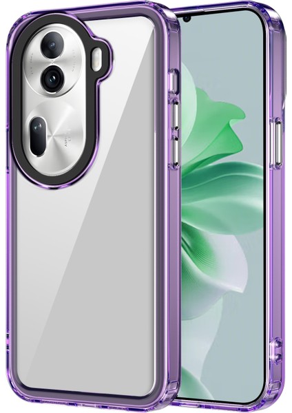 PLZ Shop Oppo RENO11 Global Için Akrilik+Tpu Kılıf (Yurt Dışından)