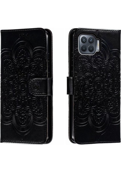 Oppo A93 4g Için Mandala Pu Kılıf (Yurt Dışından)
