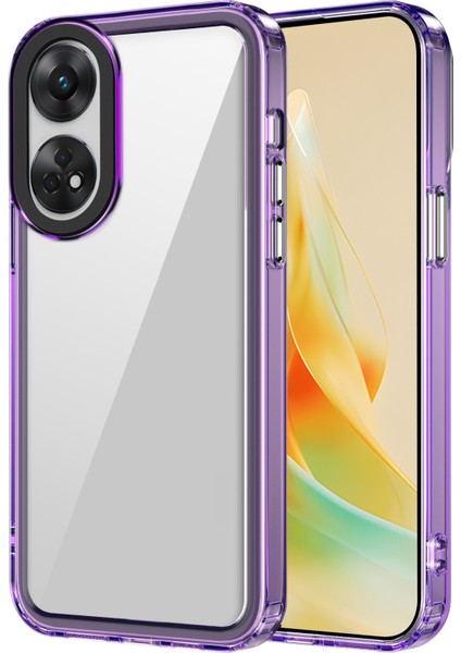 Oppo Reno8 T 4g Için Akrilik+Tpu Kılıf (Yurt Dışından)