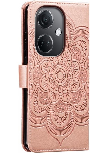 Oppo K11 Için Mandala Pu Kılıf (Yurt Dışından)