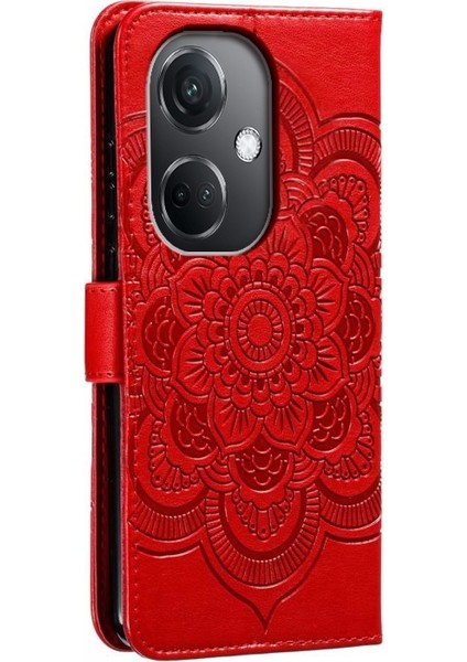 Oppo K11 Için Mandala Pu Kılıf (Yurt Dışından)