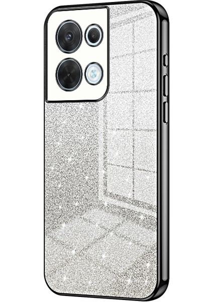 Oppo Reno8 Için Parıltılı Toz Kılıf (Yurt Dışından)