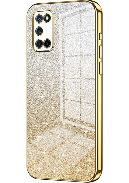 Oppo A52 / A72 / A92 Için Parıltılı Toz Kılıf (Yurt Dışından)