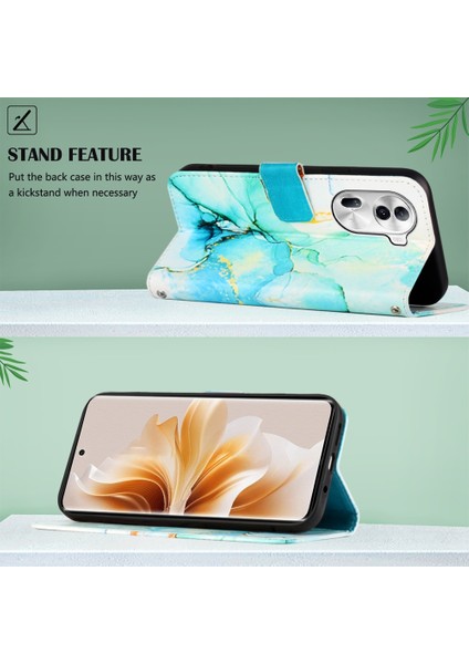 Oppo RENO11 Pro 5g Global Için Mermer Pu Telefon Kılıfı (Yurt Dışından) fırsatları