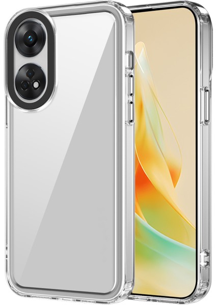 Oppo Reno8 T 4g Için Akrilik+Tpu Kılıf (Yurt Dışından)