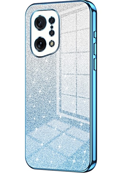 Oppo Find X5 Için Parıltılı Toz Kılıf (Yurt Dışından)