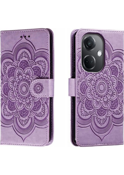 Oppo K11 Için Mandala Pu Kılıf (Yurt Dışından)