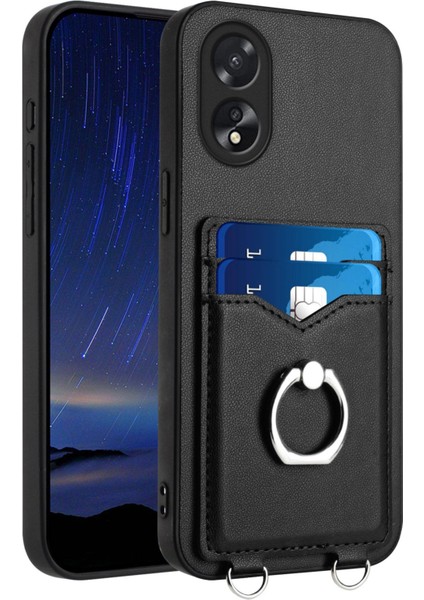 Oppo A38 4g / A18 4g Global Için R20 Halkalı Kart Tutucu Kılıfı (Yurt Dışından)