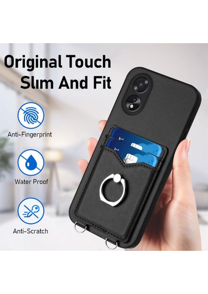 Oppo A38 4g / A18 4g Global Için R20 Halkalı Kart Tutucu Kılıfı (Yurt Dışından) indirimleri