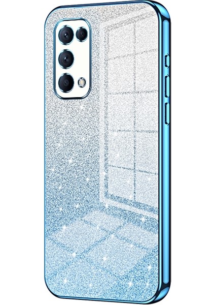 Oppo Reno5 4g/5g / Reno5 K Için Parıltılı Toz Kılıf (Yurt Dışından)