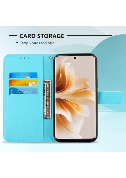 Oppo RENO11 Pro 5g Global Için 3D Boyama Pu Telefon Kılıfı (Yurt Dışından) modelleri