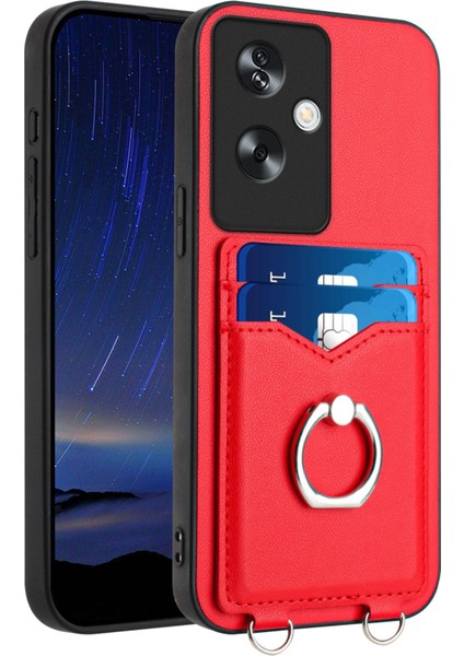 Oppo A79 5g Global Için R20 Halkalı Kart Tutucu Kılıf (Yurt Dışından)