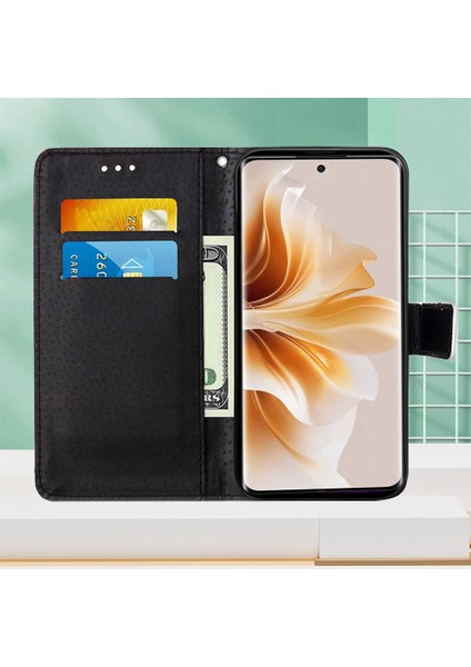 Oppo RENO11 Pro 5g Global Için Düz Dokuma Pu Telefon Kılıfı (Yurt Dışından) fiyatları