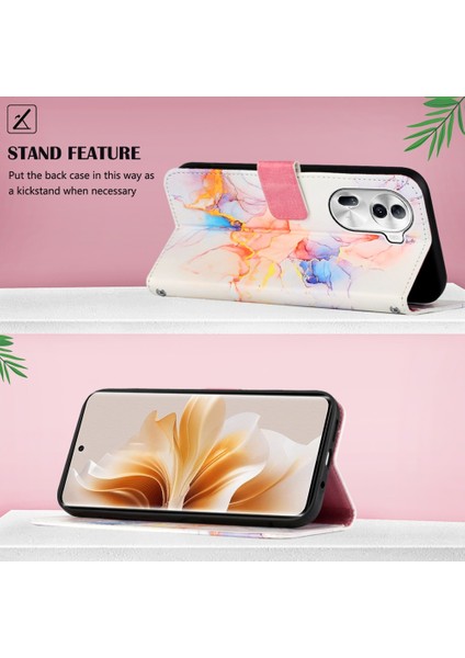 Oppo RENO11 Pro 5g Global Için Mermer Pu Telefon Kılıfı (Yurt Dışından) fırsatları