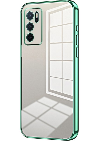 Oppo A16 / A16S / A54S Için Kristal Kaplama Kılıf (Yurt Dışından)