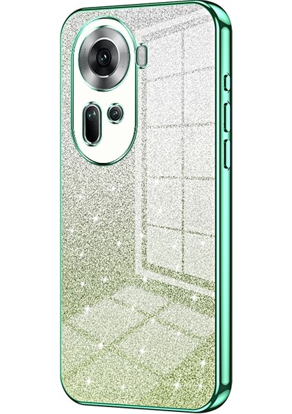 PLZ Shop Oppo RENO11 Global Için Parıltılı Toz Kılıf (Yurt Dışından)