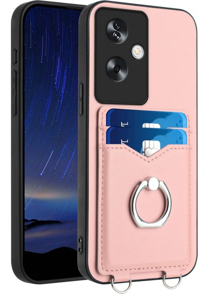 Oppo A79 5g Global Için R20 Halkalı Kart Tutucu Kılıf (Yurt Dışından)