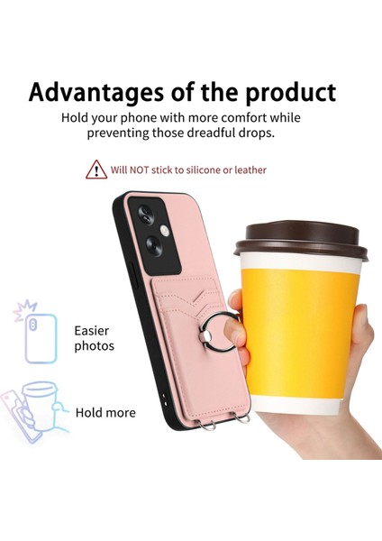 Oppo A79 5g Global Için R20 Halkalı Kart Tutucu Kılıf (Yurt Dışından) modelleri