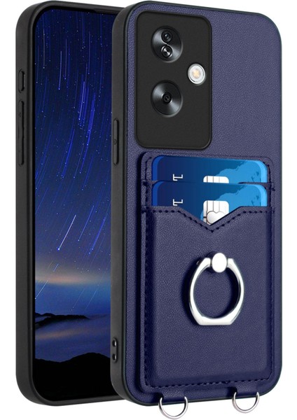 Oppo A79 5g Global Için R20 Halkalı Kart Tutucu Kılıf (Yurt Dışından)
