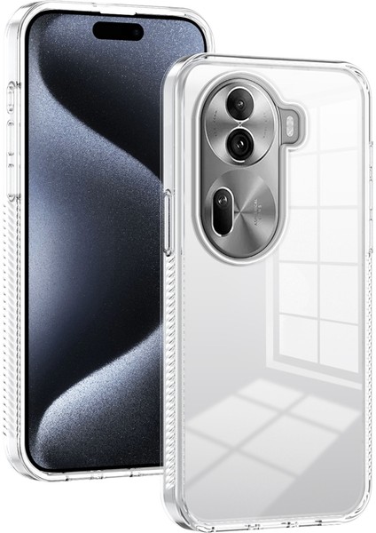 Oppo RENO11 Pro 5g Global Için Akrilik Hibrit Tpu Telefon Kılıfı (Yurt Dışından)