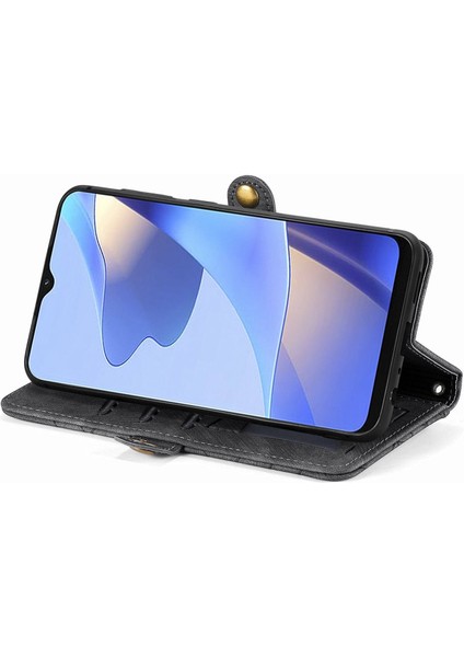 Oppo Reno8 T 4g Için Geometrik Fermuarlı Deri Kılıf (Yurt Dışından) fırsatları