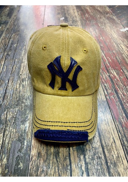 Unisex Vintage Retro Pamuklu Şapka Eskitme Tasarım Şapkalar