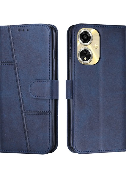 Oppo A59 5g Için Dikişli Buzağı Kılıfı (Yurt Dışından)