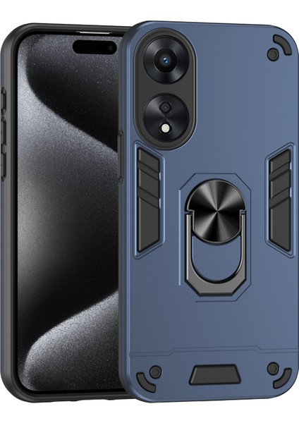 Oppo A78 5g Için Halka Tutucu Telefon Kılıfı (Yurt Dışından)