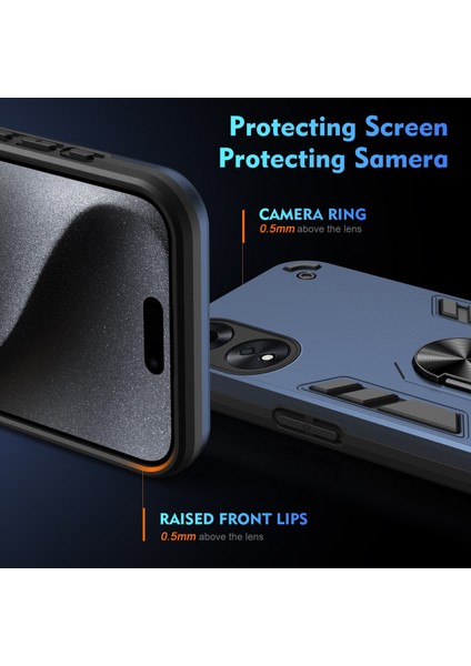 Oppo A78 5g Için Halka Tutucu Telefon Kılıfı (Yurt Dışından) modelleri