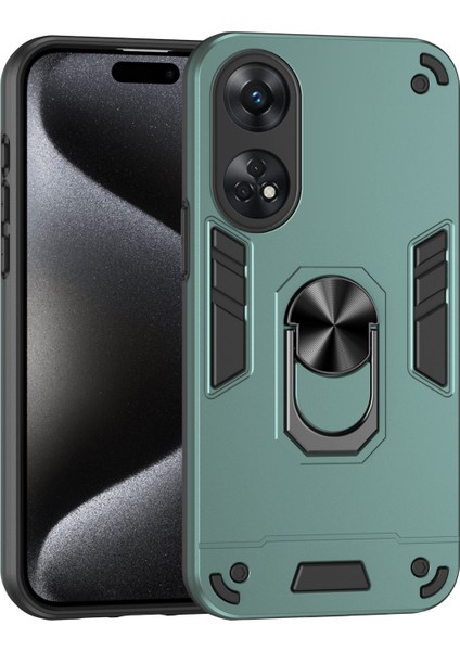 Oppo Reno8 T 4g Için Halka Tutucu Telefon Kılıfı (Yurt Dışından)