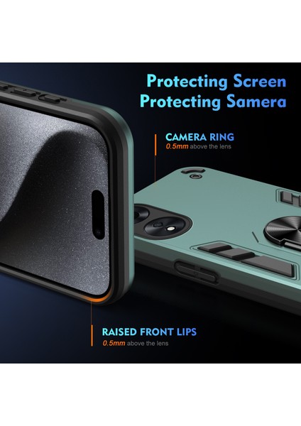 Oppo A78 5g Için Halka Tutucu Telefon Kılıfı (Yurt Dışından) modelleri