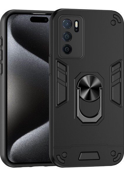 Oppo A16 Için Halkalı Telefon Kılıfı (Yurt Dışından)