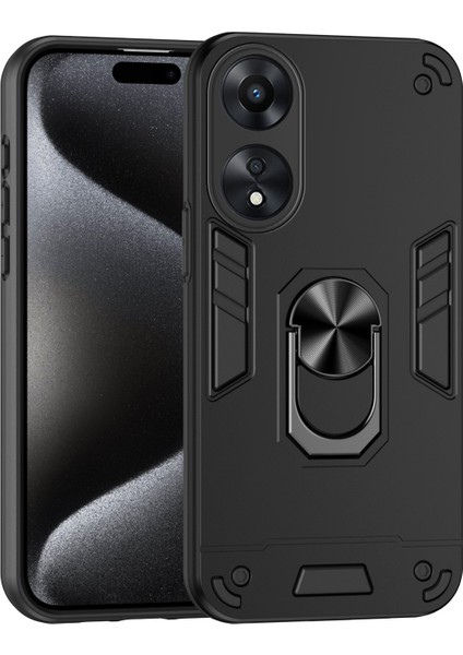 Oppo A78 5g Için Halka Tutucu Telefon Kılıfı (Yurt Dışından)