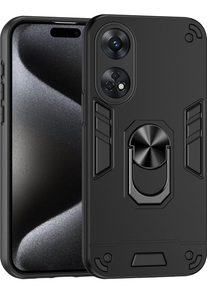 Oppo Reno8 T 4g Için Halka Tutucu Telefon Kılıfı (Yurt Dışından)