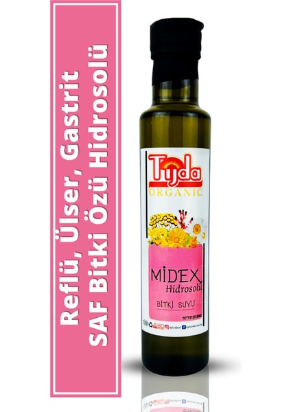 Midex Saf Bitki Hidrosol Özü Suyu (Extractı) Karışımı 250 ml