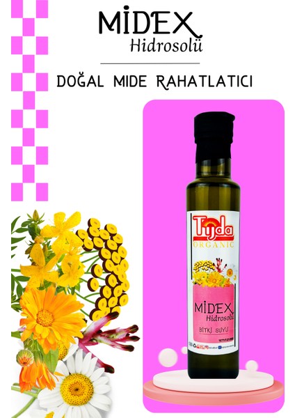 Midex Saf Bitki Hidrosol Özü Suyu (Extractı) Karışımı 250 ml