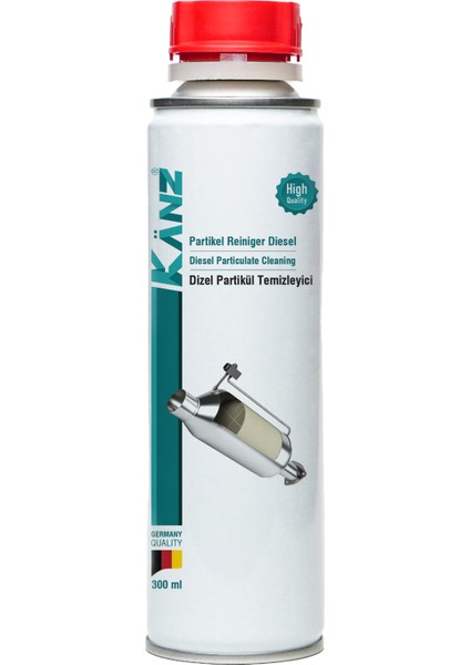 Dizel Partikül Temizleme Yakıt Katkısı 300 ml