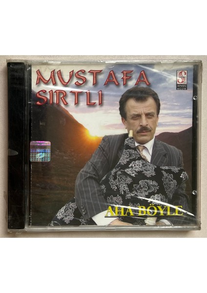 Mustafa Sırtlı Aha Böyle CD (Jelatininde Orjnal Dönem Baskı Cd)