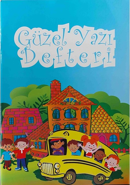 A4 Boy Guzel Yazı Defter Kilavuz Çizgili 32 Yp.