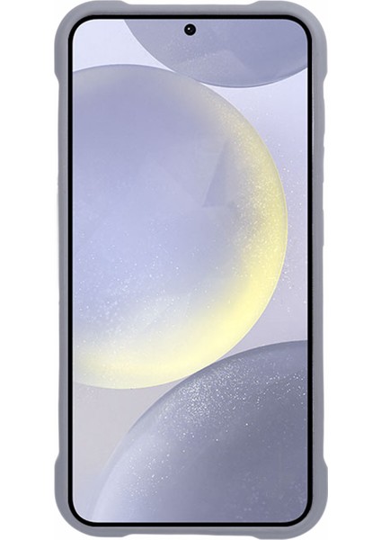 Samsung Galaxy S24+Kılıf TPU+MagSafe-Gri Uyumlu Akrilik Telefon Kapağı (Yurt Dışından)