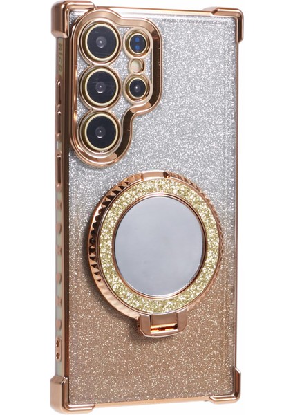 Samsung Galaxy S24 Ultra Glitter Tpu Telefon Kılıfı, Çubuğu Aynalı (Yurt Dışından) modelleri