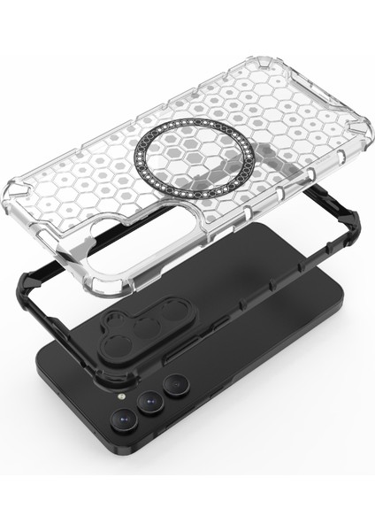 Samsung Galaxy A55 5g Isı Dağıtımı Tpu + Pc Manyetik Telefon Kapağı (Yurt Dışından) fiyatları