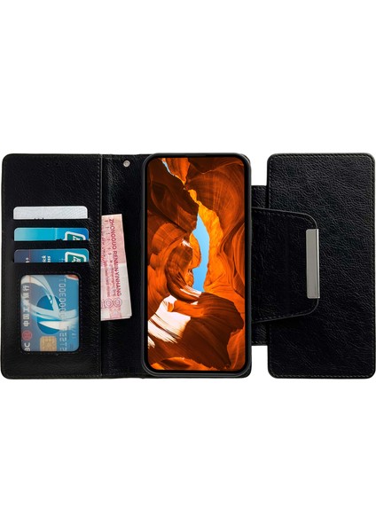 Samsung Galaxy S24 Plus Kabuk Ayrılabilir 2'si 1 Arada Cüzdan Telefon Kapağı (Yurt Dışından)