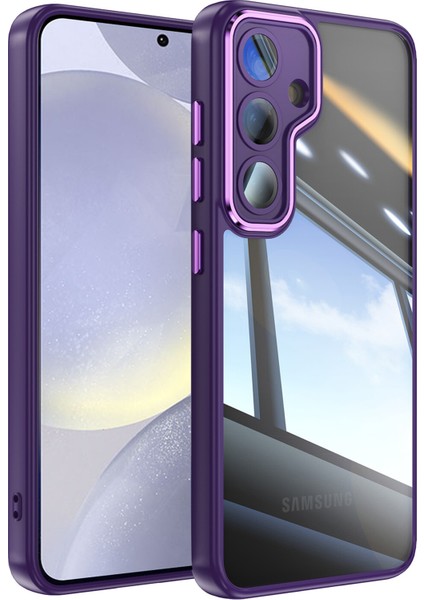 Samsung Galaxy S24 Plus Tpu + Akrilik Hava Yastığı Telefon Kapağı (Yurt Dışından)