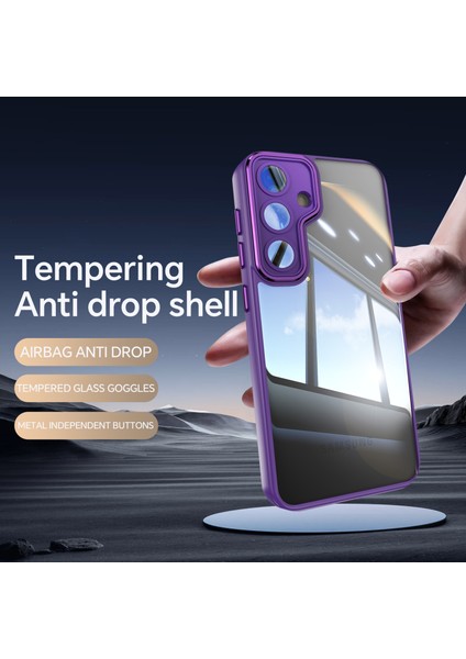 Samsung Galaxy S24 Plus Tpu + Akrilik Hava Yastığı Telefon Kapağı (Yurt Dışından)