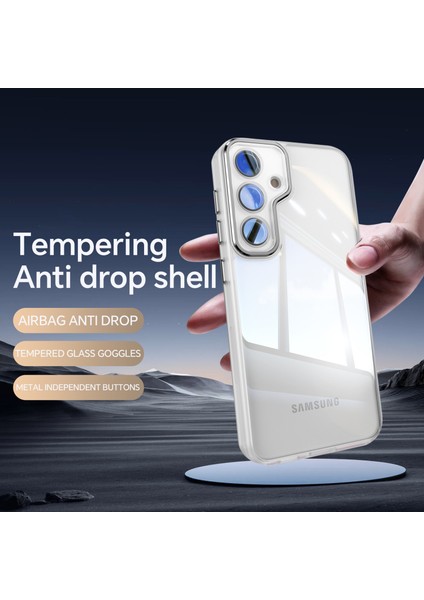 Samsung Galaxy S24 Plus Tpu + Akrilik Hava Yastığı Telefon Kapağı (Yurt Dışından)