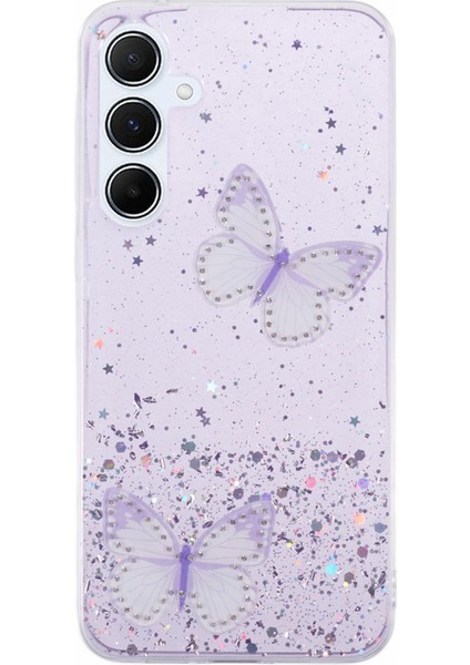 Samsung Galaxy A15 Tpu+Pvc Düşmeyi Önleyici Telefon Kapağı (Yurt Dışından)