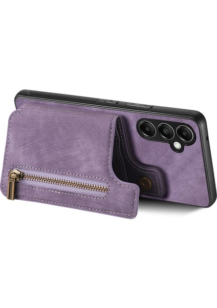 Samsung Galaxy A05S 4g Retro Deri + Tpu Kart Tutucu Kickstand Telefon Kapağı (Yurt Dışından) fiyatları
